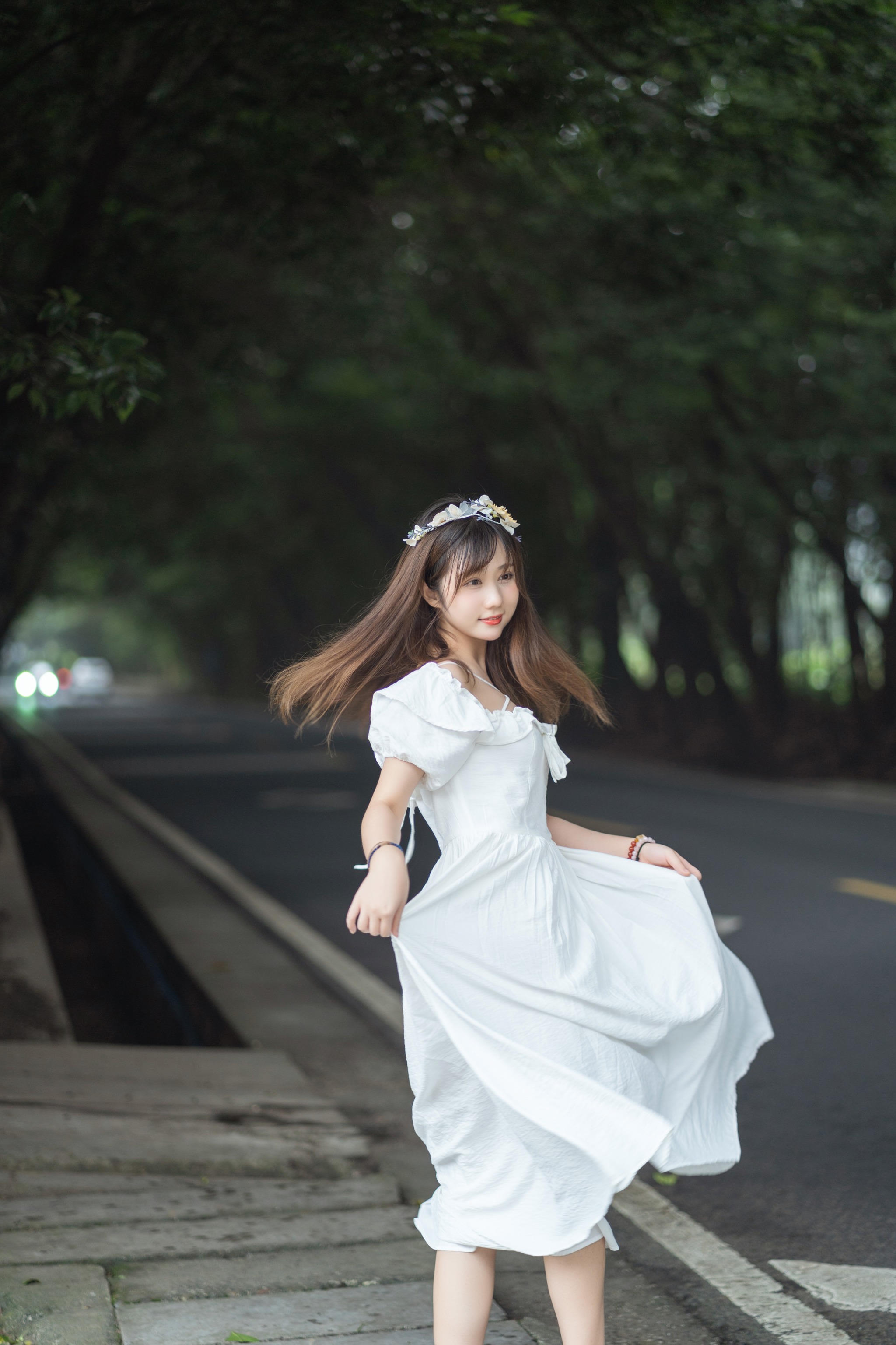 镜酱 - NO.010 私奔 连衣裙 [12P]-XikXak